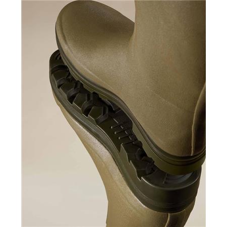 MEN'S HUNTER BOOTS LINED WITH NEOPRENE - VIERZON GREEN LE CHAMEAU DOUBLÉES DE NÉOPRÈNE - VERT VIERZON