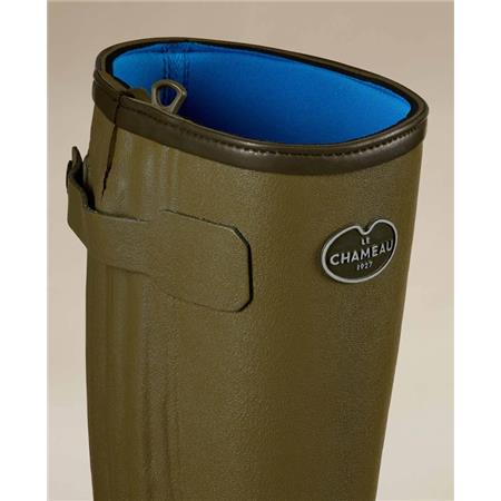 MEN'S HUNTER BOOTS LINED WITH NEOPRENE - VIERZON GREEN LE CHAMEAU DOUBLÉES DE NÉOPRÈNE - VERT VIERZON