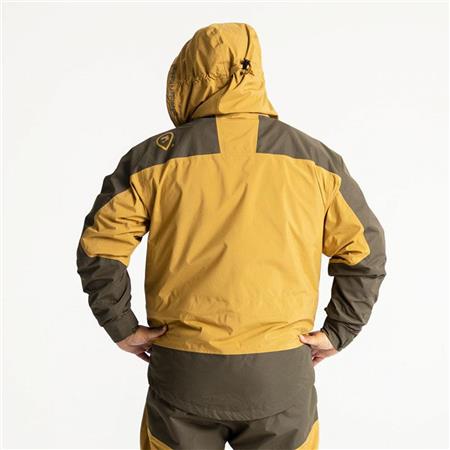 MEN'S JACKET ADVENTER & FISHING TRONDELAG - SABLE/KAKI