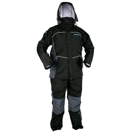 Men's Jacket And Bib Set Cresta All Weather Suit - Black