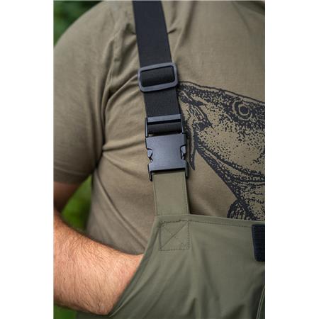 MEN'S JACKET AND BIB SET KORUM SUPERSEAL WATERPROOF - KHAKI