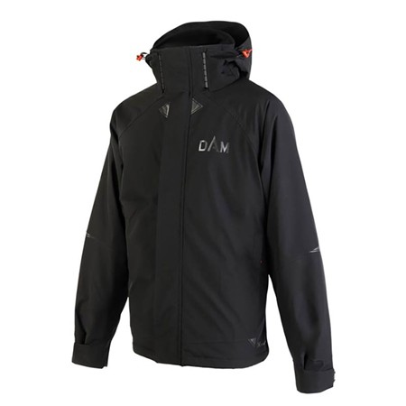 MEN'S JACKET AND BIB TROUSERS SUIT DAM XTHERM2 WINTER SUIT - BLACK
