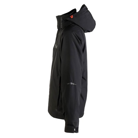 MEN'S JACKET AND BIB TROUSERS SUIT DAM XTHERM2 WINTER SUIT - BLACK