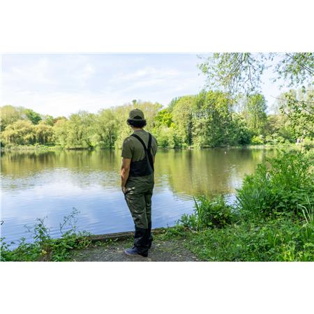 MEN'S JACKET AND DUNGAREES SET KORUM NEOTERIC 5X5 WATERPROOF SUIT - KAKI/NOIR