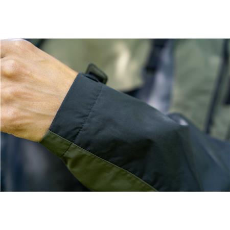 MEN'S JACKET AND DUNGAREES SET KORUM NEOTERIC 5X5 WATERPROOF SUIT - KAKI/NOIR
