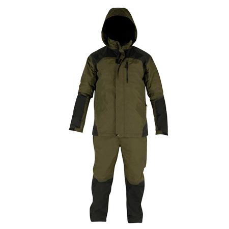 MEN'S JACKET AND DUNGAREES SET KORUM NEOTERIC 5X5 WATERPROOF SUIT - KAKI/NOIR