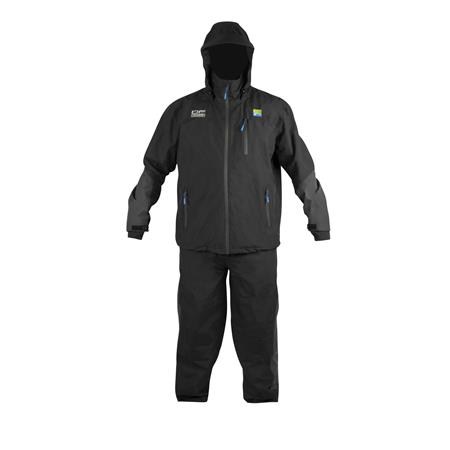 Men's Jacket And Dungarees Set Preston Innovations Df Hydrotech Suit - Noir