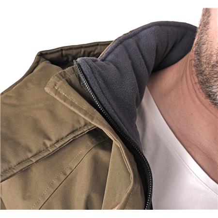 MEN'S JACKET AND DUNGAREES SET SPRO THERMAL SUIT - KAKI