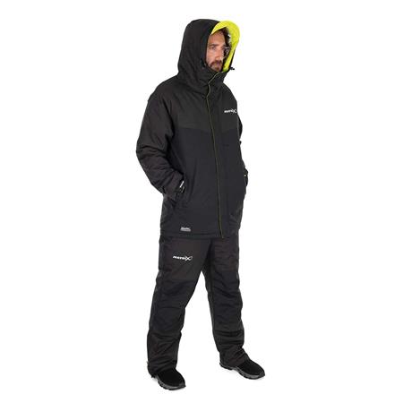 MEN'S JACKET AND OVERALLS SET - BLACK FOX MATRIX THERMA FOIL WINTER SUIT - NOIR