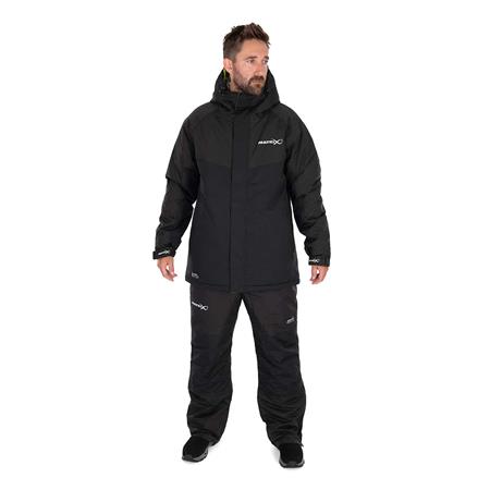 MEN'S JACKET AND OVERALLS SET - BLACK FOX MATRIX THERMA FOIL WINTER SUIT - NOIR