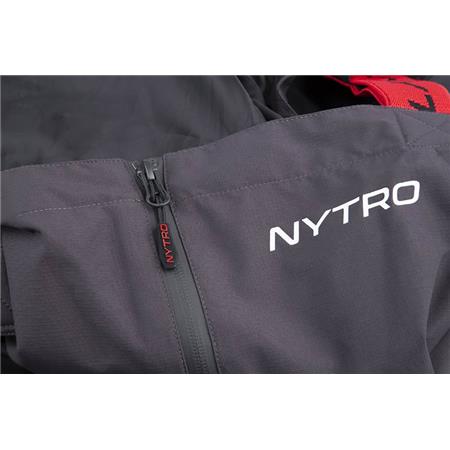 MEN'S JACKET AND OVERALLS SET - BLACK NYTRO 3/4 JACKET +BIB'N'BRACE WP - NOIR