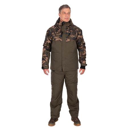 MEN'S JACKET AND OVERALLS SET FOX KHAKI / CAMO WINTERSUIT