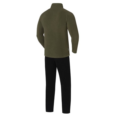 MEN'S JACKET AND PANTS SET FINNTRAIL POLAR FLEECE GLOW - KHAKI