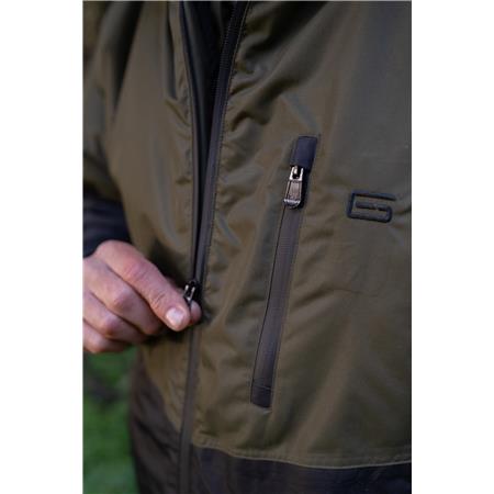 MEN'S JACKET AND TROUSER SET GRADE LAYERED 3 IN 1 THERMAL SUIT - NOIR/KAKI