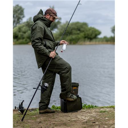 MEN'S JACKET AND TROUSERS SET - GREEN FOX COLLECTION WINTER SUIT - VERT