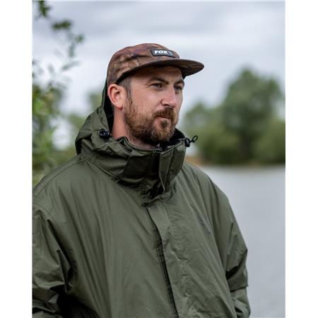 MEN'S JACKET AND TROUSERS SET - GREEN FOX COLLECTION WINTER SUIT - VERT