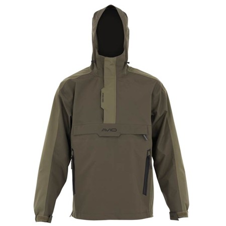 Men's Jacket Avid Carp Hydro Force 20K Pro Pullover Jacket - Khaki