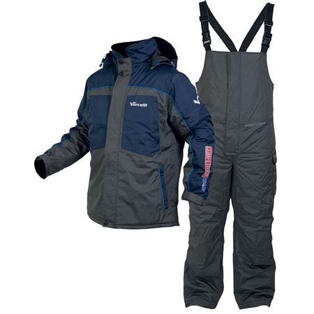 Men's Jacket + Bib Overalls Set Vercelli Beach Pro Set - Noir