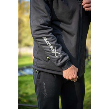 MEN'S JACKET - BLACK FOX MATRIX WINDBLOCKER PLUS - NOIR