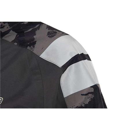 MEN'S JACKET - BLACK FOX RAGE CAMO TRIPLE LAYER SMOCK - NOIR