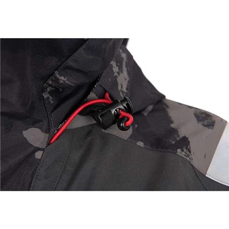 MEN'S JACKET - BLACK FOX RAGE CAMO TRIPLE LAYER SMOCK - NOIR