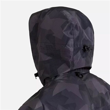 MEN'S JACKET FINNTRAIL WATERPROOF GREENWOOD - CAMO SHADOW BLACK