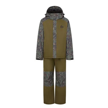 Men's Jacket, Fleece And Bib Overalls Set Trakker Cr2 3-Piece Winter Suit Camo