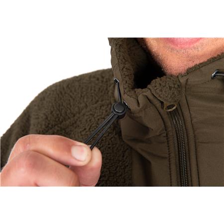 MEN'S JACKET FOX OLIVE SHERPA HYBRID JACKET - OLIVE