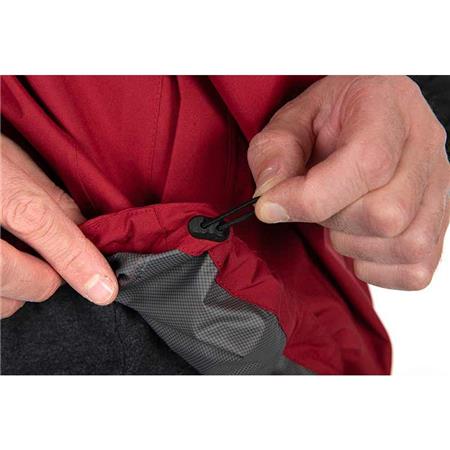MEN'S JACKET FOX RAGE PRO SERIES STASH WATERPROOF JACKET - BORDEAUX