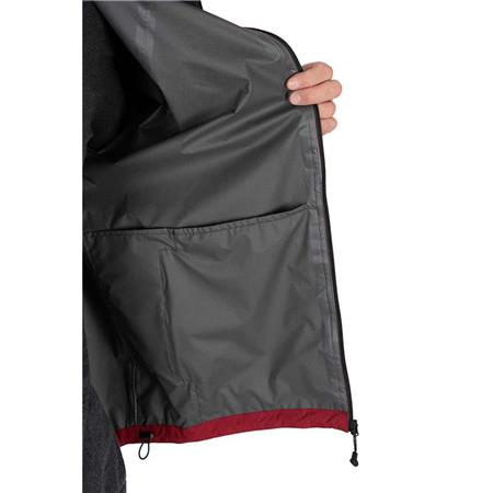MEN'S JACKET FOX RAGE PRO SERIES STASH WATERPROOF JACKET - BORDEAUX