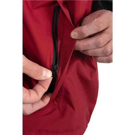 MEN'S JACKET FOX RAGE PRO SERIES STASH WATERPROOF JACKET - BORDEAUX