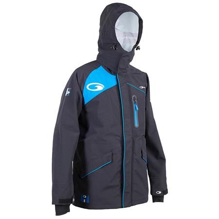 Men's Jacket Garbolino Respirante Squadra 3C - Noir/Bleu