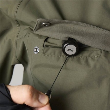 MEN'S JACKET GEOFF ANDERSON DOZER 7 - DARK GREEN