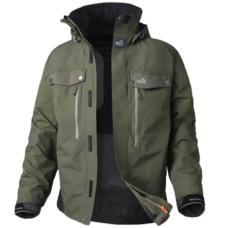 MEN'S JACKET GEOFF ANDERSON DOZER 7 - DARK GREEN