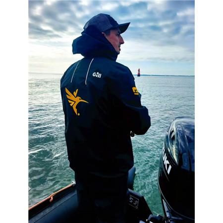 MEN'S JACKET GILL APEX PRO-X LOGOED NAVICOM - BLACK