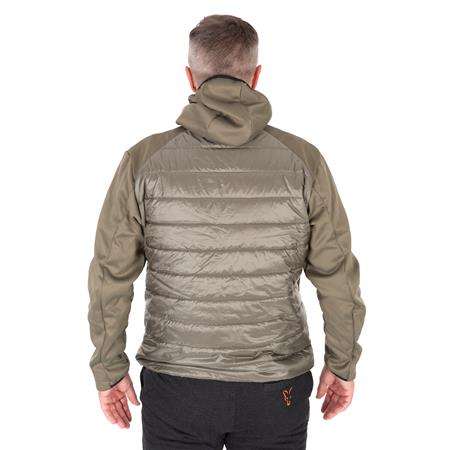 MEN'S JACKET - GREEN FOX COLLECTION HYBRID JACKET - VERT