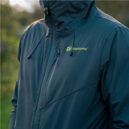 MEN'S JACKET - GREEN RIDGE MONKEY THERMAPRO WATERPROOF SHELL - GREEN