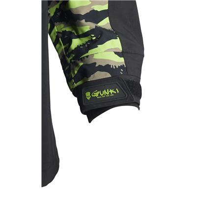 MEN'S JACKET GUNKI WATERPROOF 30K CAMO - NOIR