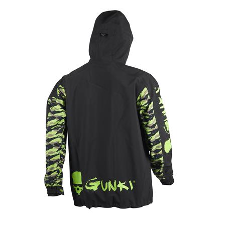 MEN'S JACKET GUNKI WATERPROOF 30K CAMO - NOIR