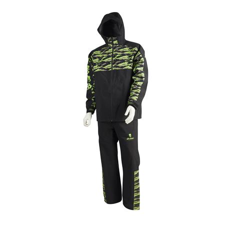 MEN'S JACKET GUNKI WATERPROOF 30K CAMO - NOIR