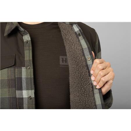 MEN'S JACKET HARKILA ASMUND INSULATED WOOL SHIRT