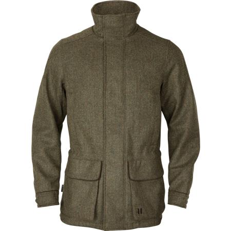 Men's Jacket Harkila Kenmore Gtx - Forest Green/Herringbone