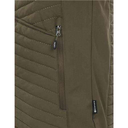 MEN'S JACKET HART IBICE HOODIE - OLIVE FONCÉ