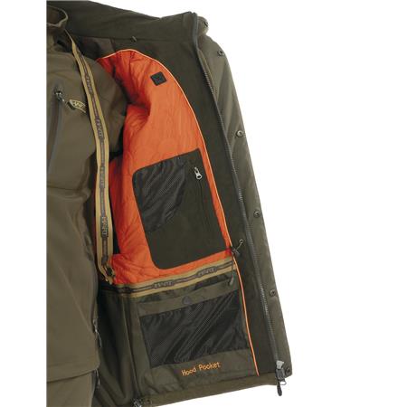 MEN'S JACKET HART NATURE-J - OLIVE FONCÉ