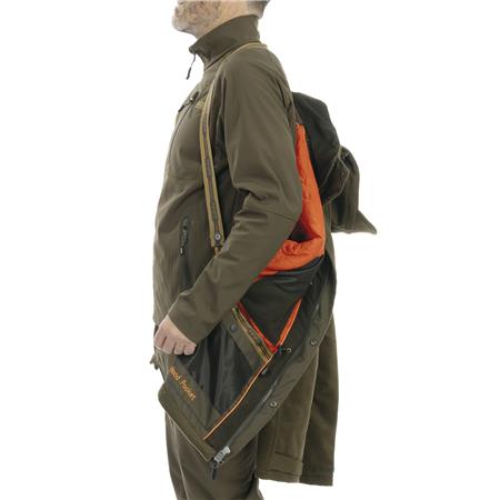 MEN'S JACKET HART NATURE-J - OLIVE FONCÉ