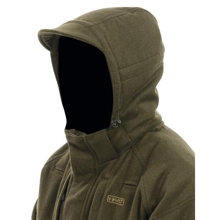 MEN'S JACKET HART NATURE-J - OLIVE FONCÉ