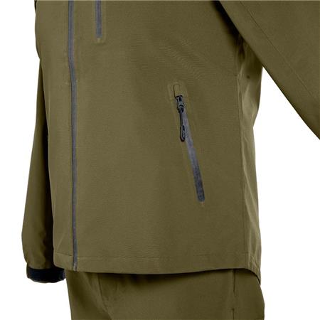 MEN'S JACKET - KHAKI AVID CARP HYDRO- FORCE 20K - KAKI