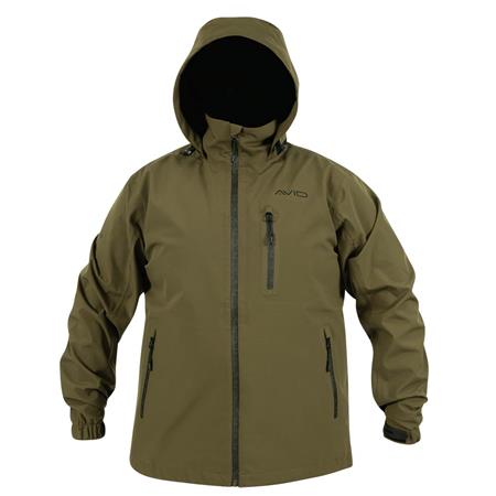 MEN'S JACKET - KHAKI AVID CARP HYDRO- FORCE 20K - KAKI