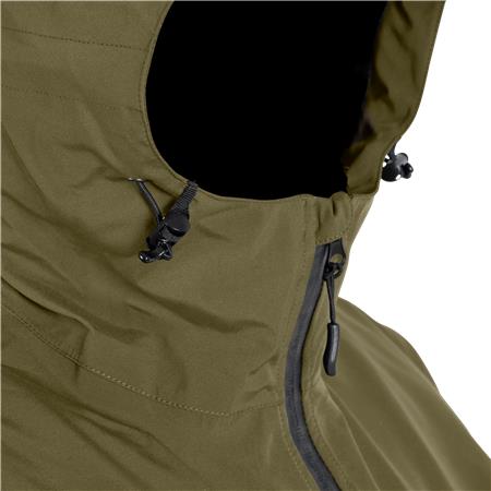 MEN'S JACKET - KHAKI AVID CARP HYDRO-FORCE 20K PULLOVER JACKET - KAKI