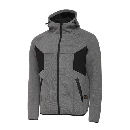 Men's Jacket Savage Gear Tec-Foam Zip Hoodie - Gris